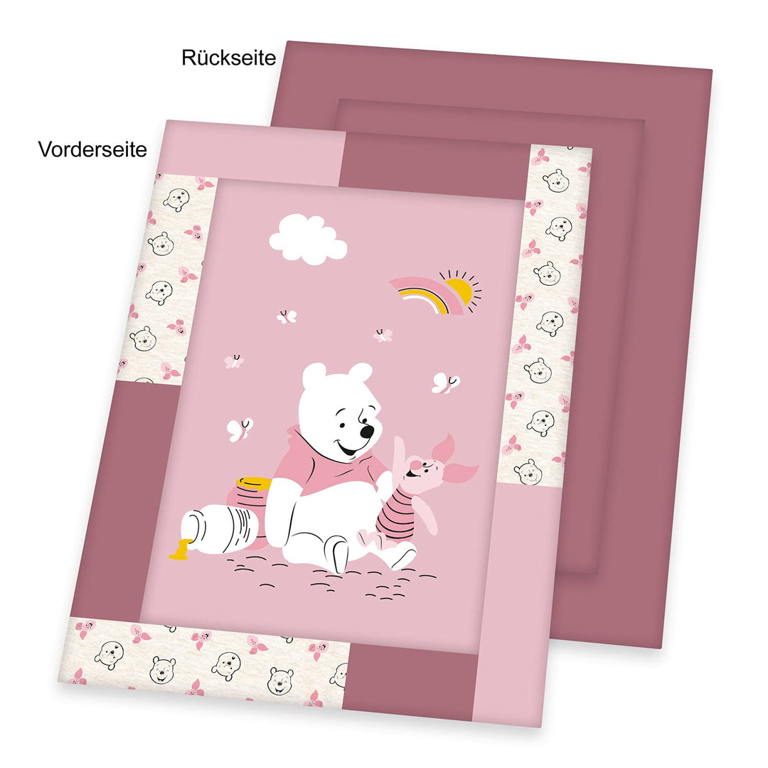 Klaus Herding GmbH Disney's Winnie Puuh Krabbeldecke, 100 x 135 cm, Aussenmaterial: 100% Baumwolle,