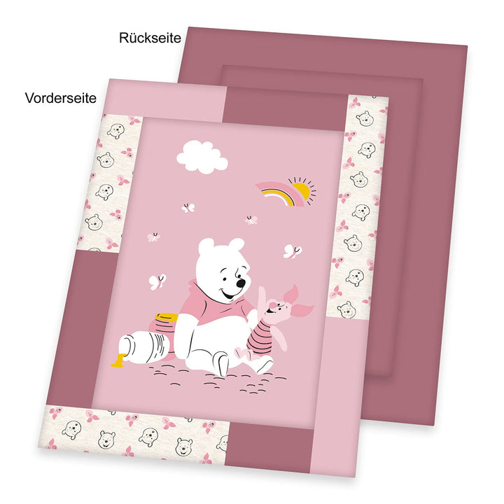 Klaus Herding GmbH Disney's Winnie Puuh Krabbeldecke, 100 x 135 cm, Aussenmaterial: 100% Baumwolle,