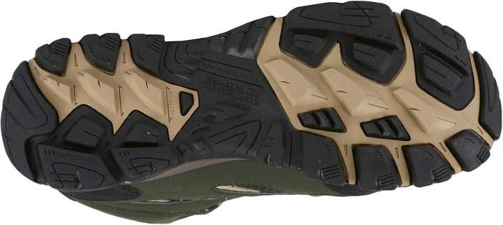 Regatta Jungen Holcombe Iep Wasserdichte, Atmungsaktive Halbhohe Wanderstiefel mit AbriebschutzGummi