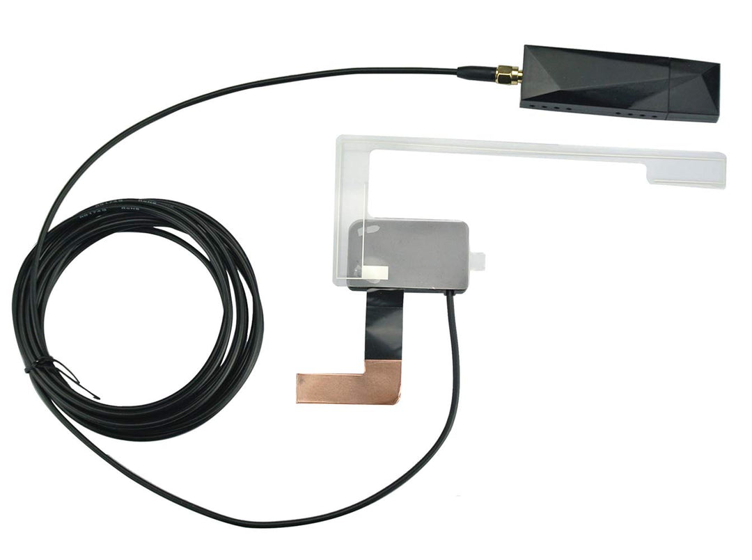 LEXXSON Auto DAB/DAB+Digitalradio Tragbarer DAB+ Radio Tuner Empfänger mit Antenne USB Dongle für di