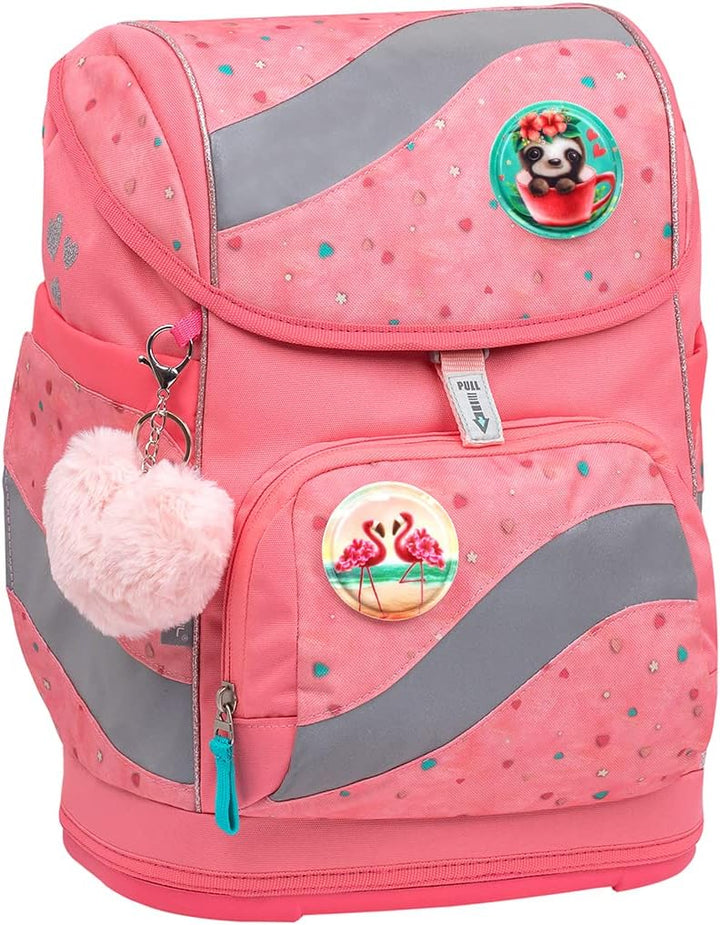 Belmil 405-51 Schulranzen Set 4 - teilig (Blue Bird), Blue Bird