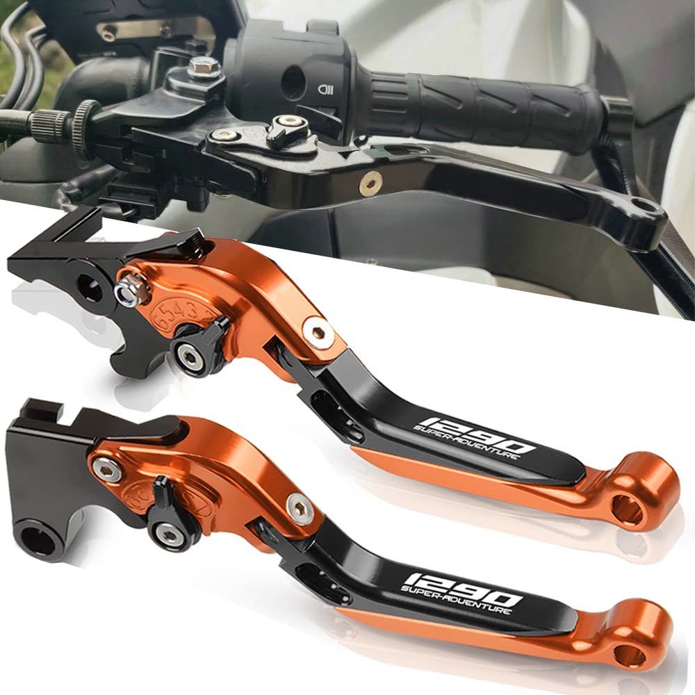 K.T.M 1290 Super Adv Einstellbar Bremskupplungshebel CNC Aluminium Für 1290 Super Adventure 2015-202