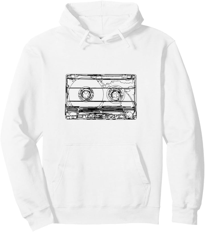 Old School Hip-Hop 90er Rap Musik Kassette Mixtape Rapper Pullover Hoodie