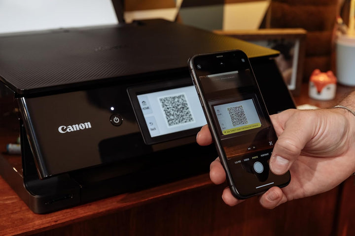 Canon PIXMA TS8750 Multifunktionsdrucker 3in1 (Tintenstrahl,Drucken, Kopieren, Scannen, A4, 10,8 cm