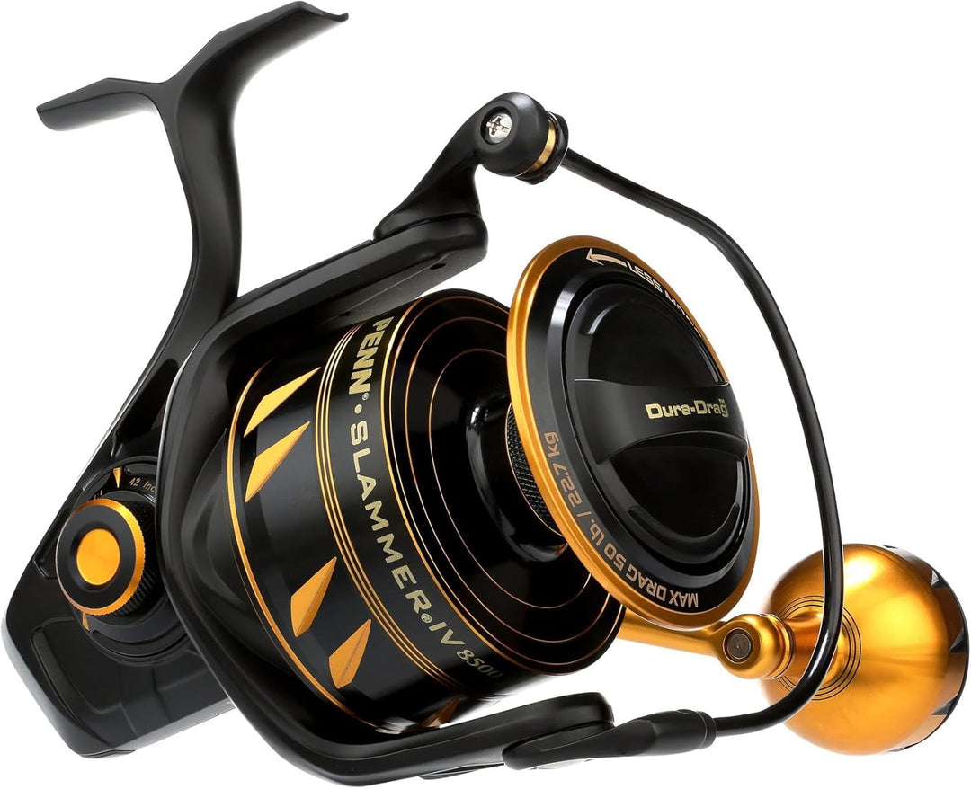 PENN Slammer IV Salzwasser-Spinnrolle – Vollmetall-, Hochleistungs-Spinn-, Jigging- oder Köderrolle
