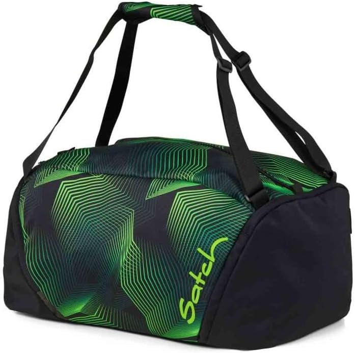 Satch Air Pencil Slider Edition Schulrucksack Set 3tlg. inkl. Sporttasche Seiscmic Green, Seiscmic G