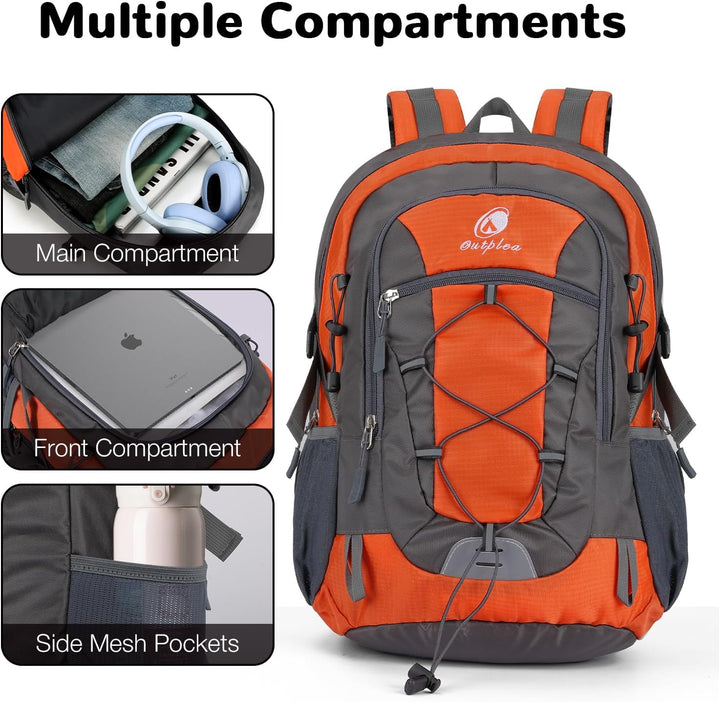 25L Wandernrucksack Damen Herren, Outdoor Rucksäcke Tagesrucksäcke, Wasserdichter Reiserucksack für