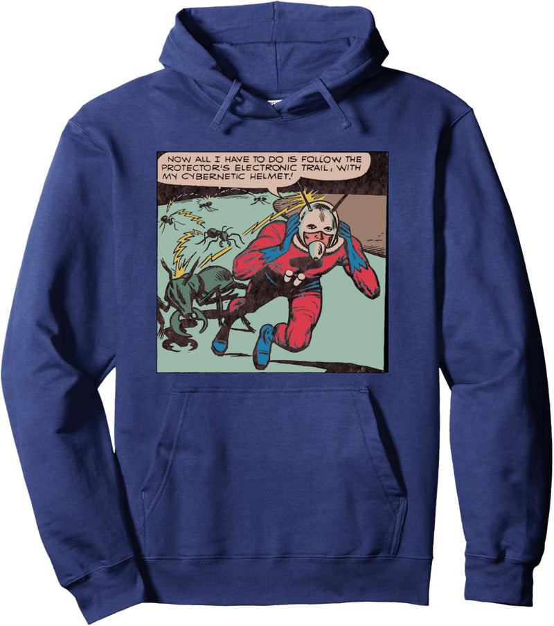 Marvel Ant-Man Classic Retro Panel Art Pullover Hoodie