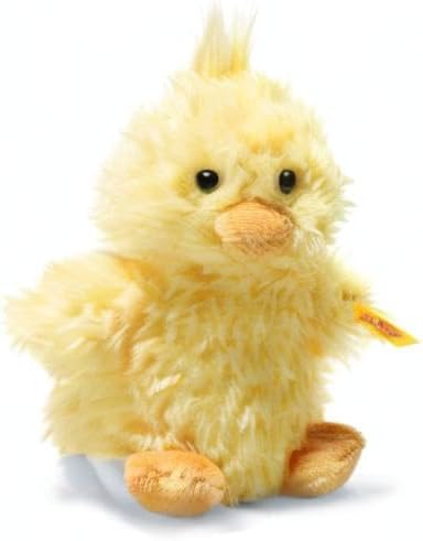 Steiff 073892 - Original Plüschtier Pipsy Küken, Soft Cuddly Friends Kuscheltier ca. 14 cm, Markenpl