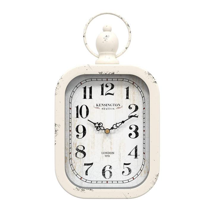 Menterry Europäischen Retro Oval Wanduhr, antike altmodische Design, Vintage-Stil, batteriebetrieben