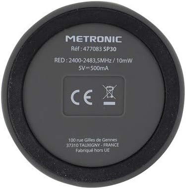 METRONIC 477083 Tragbarer Bluetooth Lautsprecher 12 Watt mit Audio Eingang und 9 Stunden Laufzeit Xt