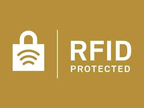 Fossil Herren RFID-geldbörse mit Klappdeckel Reisezubehör-Faltbare Brieftasche Einheitsgrösse Braun,