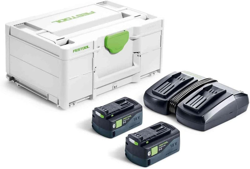 Festool Akku-Kapp-Zugsäge KSC 60 EB 5,0 I-Plus KAPEX (mit Kreissägeblatt, Schraubzwinge, LED-Schlagl