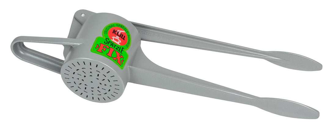 enenfeifei Original Kull Spätzle-Schwob FIX Spätzlepresse in Silber - für Spätzle wie handgeschabt (