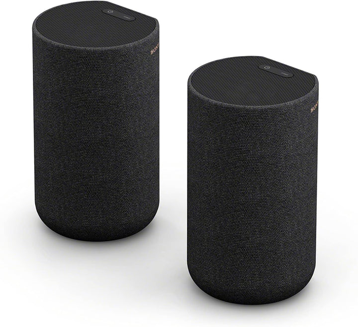 Sony SA-RS5 kabellose zweifache Rear-Lautsprecher mit integriertem Akku (180W Gesamtleitung), Schwar