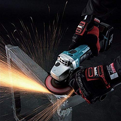 Makita DGA 504 Z 18 V Li-Ion Akku 125 mm Winkelschleifer Solo - nur das Gerät, ohne Akku, Lader, Kof