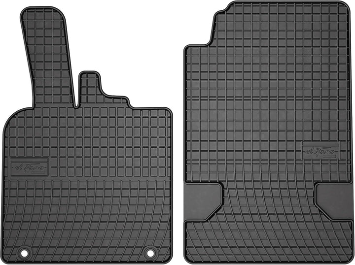 SMK Gummimatten auto fussmatten Satz für Smart Fortwo II 2007-2014 Erleben Sie einen neuen Standard