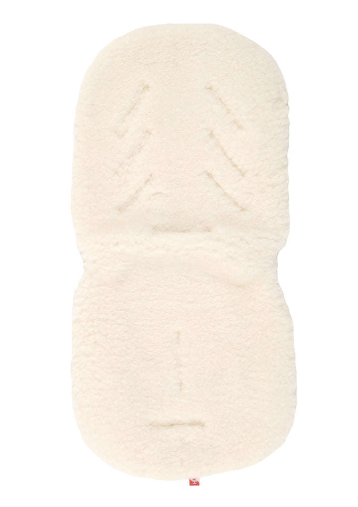 Kaiser Naturfelle 66005 - Lammfellauflage Universal 35 x 80 cm, weiss, 77 x 35 cm, Weiss
