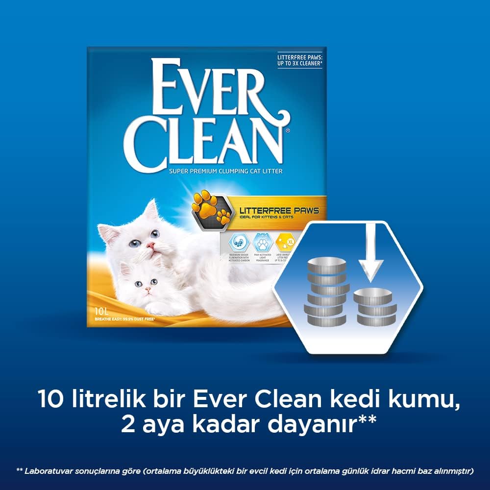 Ever Clean Litterfree Paws Katzensand, 6 L