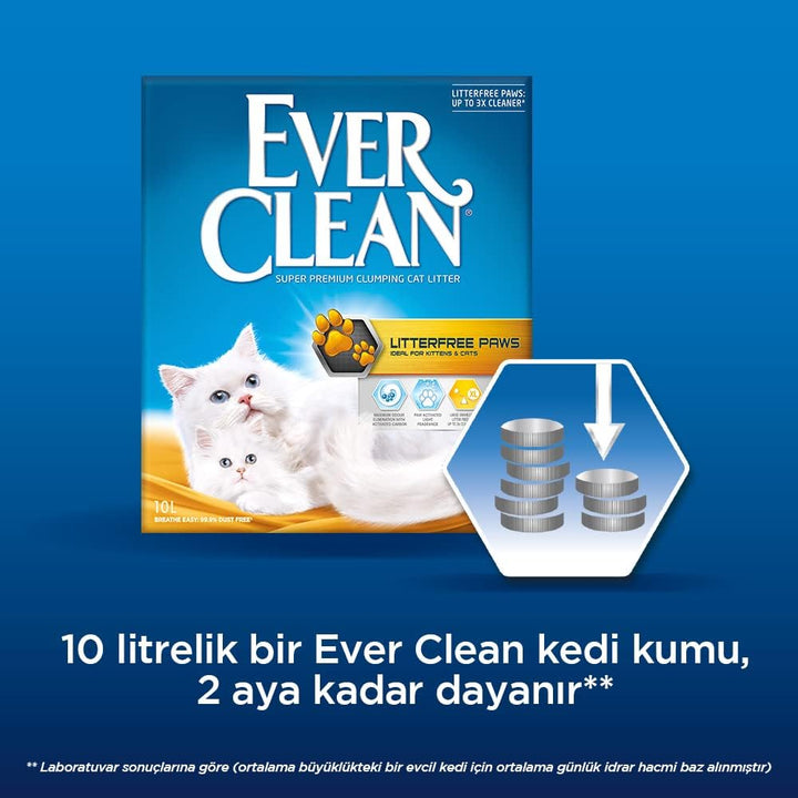 Ever Clean Litterfree Paws Katzensand, 6 L
