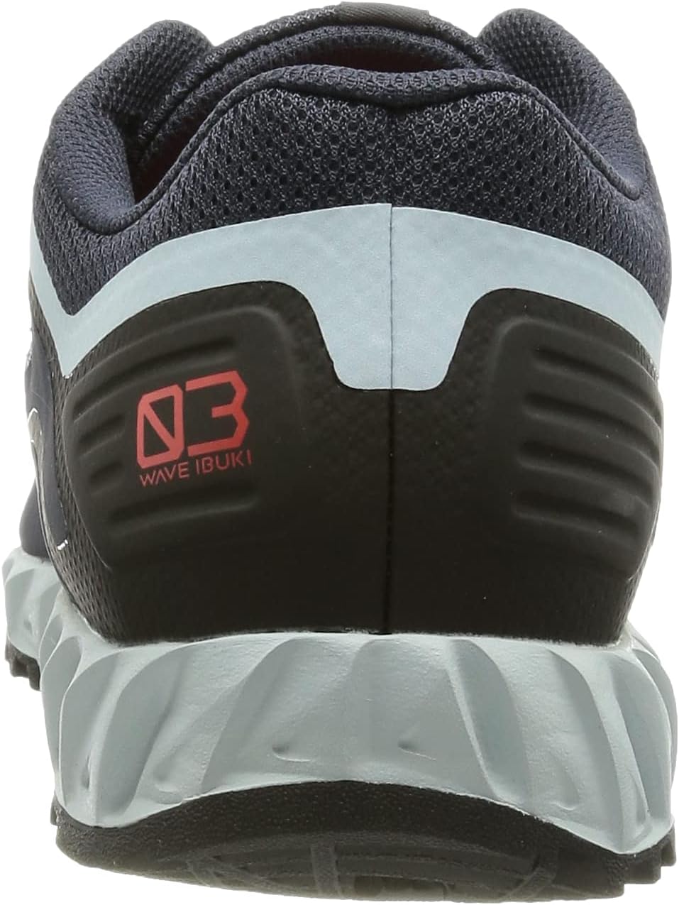 Mizuno Wave Ibuki 3 Herren Traillaufschuh 40.5 EU Indiaink Black Wanblue, 40.5 EU Indiaink Black Wan