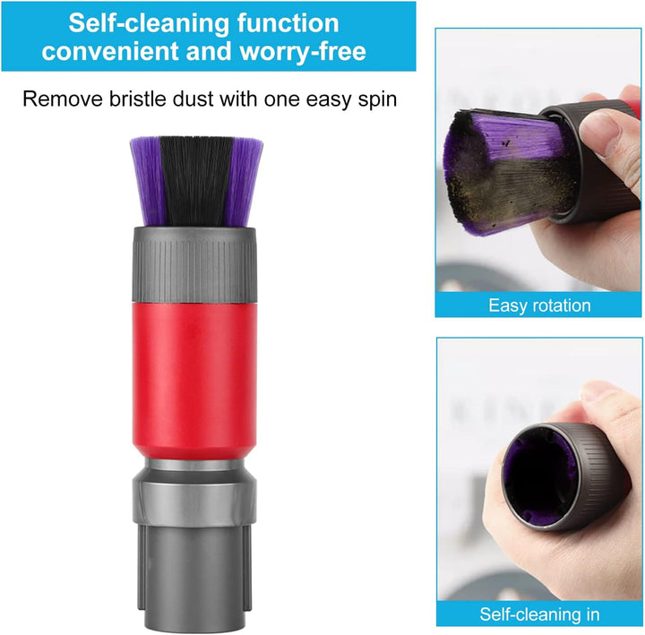 Staubsauger Zubehör für Dyson,Rückstandsloser Staubpinsel Staubsauger, für Dyson Staubsauger, Antist
