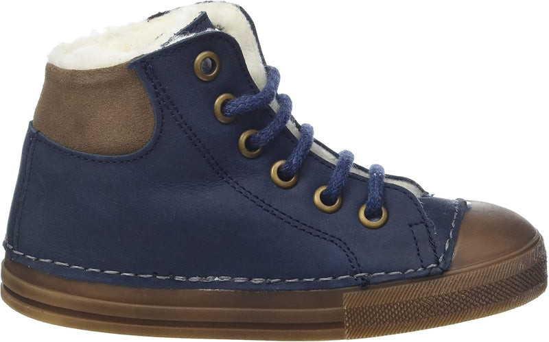 Däumling Baby-Jungen Ecki Stiefelette 19 EU Country Ozean, 19 EU Country Ozean
