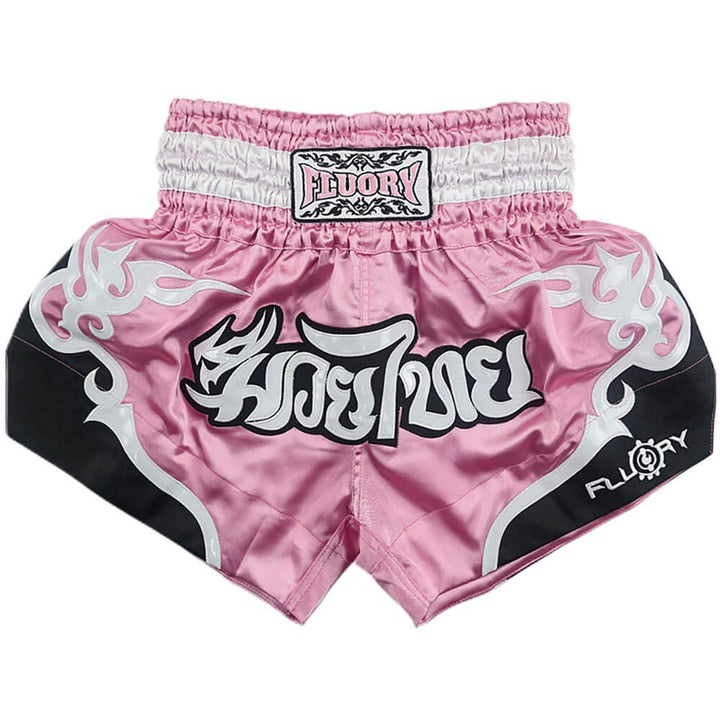 FLUORY Muay Thai Fight Shorts, MMA Shorts Bekleidung Training Käfig Kampf Grappling Martial Arts Kic