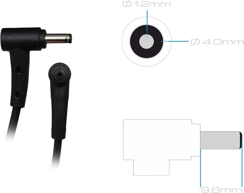 Asus VivoBook 17 X712FA Original Netzteil 45 Watt EU Wallplug Normale Bauform