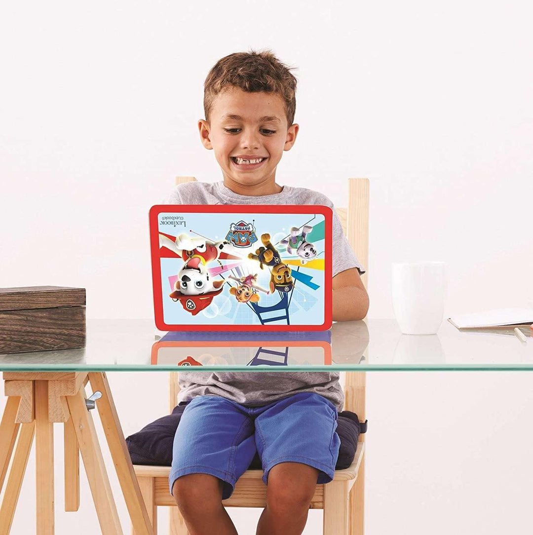 LEXIBOOK Paw Patrol-Pädagogisches und zweisprachiges Notebook Spanisch/Englisch-Spielzeug für Kinder