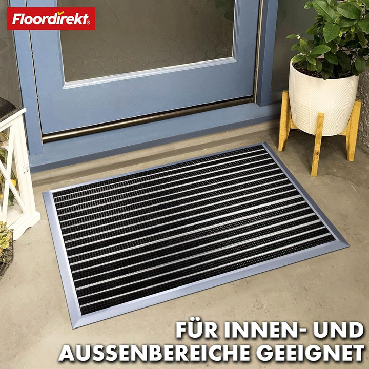 Floordirekt Fussabtreter Aussenbereich „Spectral“ für innen & aussen - rostfrei & wetterfest - Haust