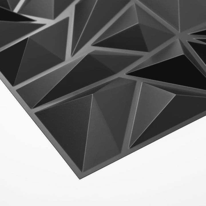 Art3d 3D-Wandpaneele für Innendekoration, moderne Diamant-strukturierte Akzentpaneele für Gaming, Wo