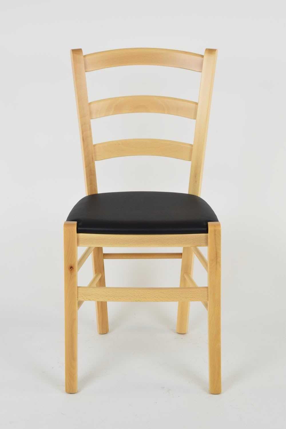 t m c s Tommychairs - Stuhl Venice für Küche und Esszimmer, robuste Struktur aus lackiertem Buchenho