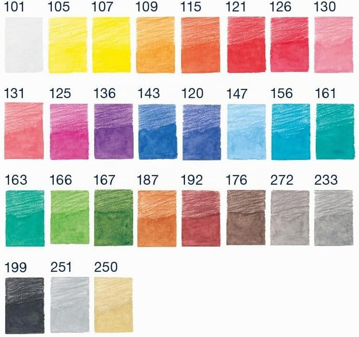 Faber-Castell Faber Castell 114652 - Goldfaber Aqua Stifterolle, inklusive 27 Aquarellstiften 1 stüc