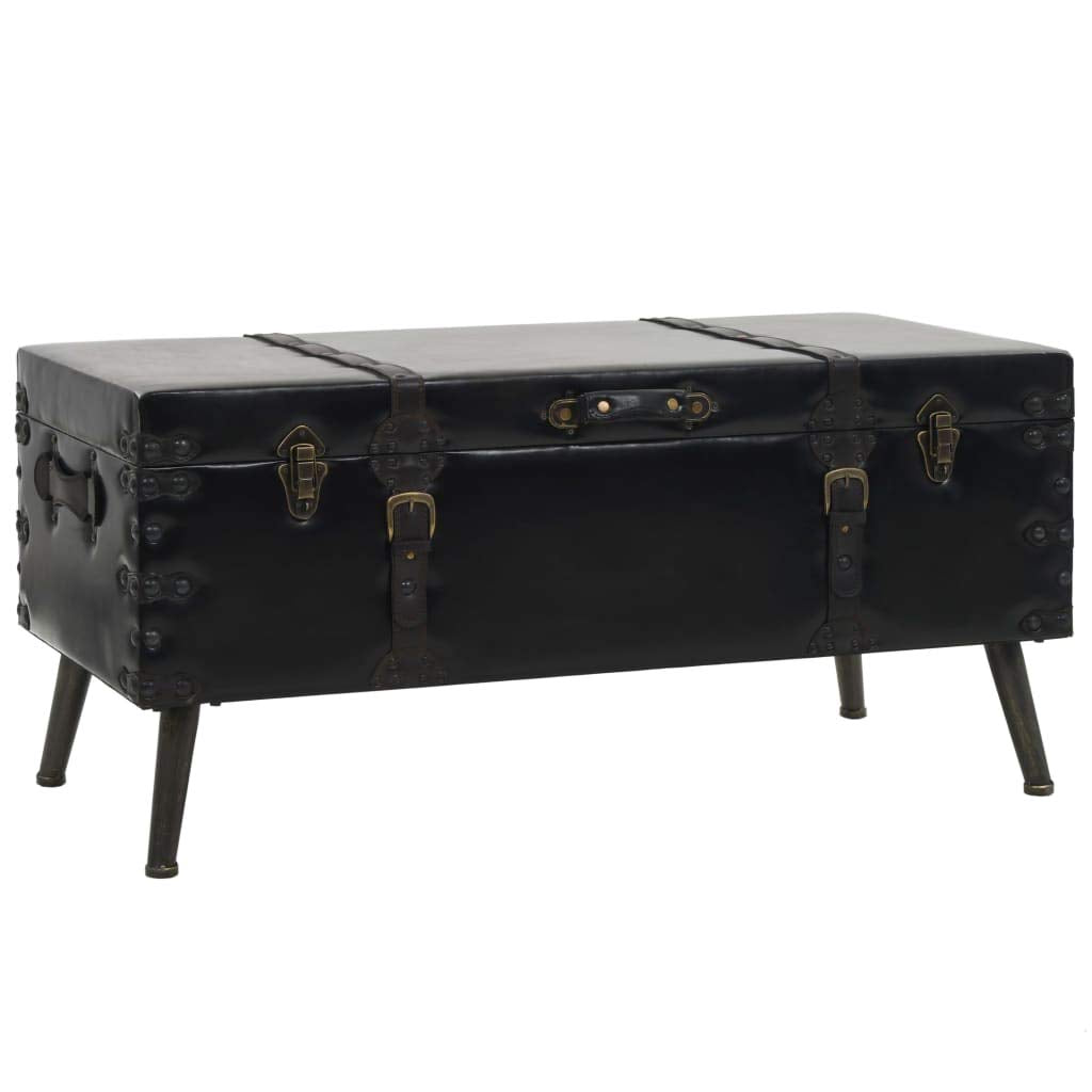 Festnight Industriell Couchtisch Vintage Beistelltisch Wohnzimmer Ablagetisch - MDF und Stahl, 102 x