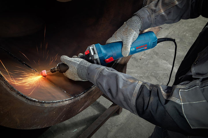 Bosch Professional Geradschleifer GGS 30 LS (750 W Leistung, bis zu 33.000 min⁻¹, inkl. 1x Spannschl