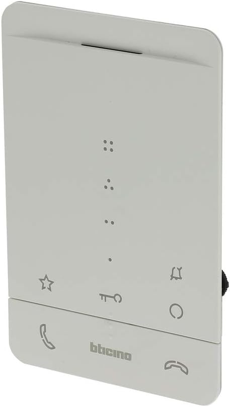 BTICINO, Audio-Türsprechanlage Set, 2-Draht für das 1-Familienhaus mit SFERA Allmetal Audio-Türstati