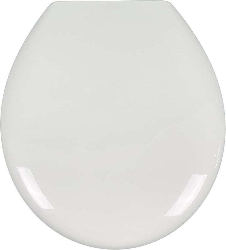 Jacob Delafon Mideo WC-Sitz Polypropylen mit Deckel Scharnier aus Metall Weiss