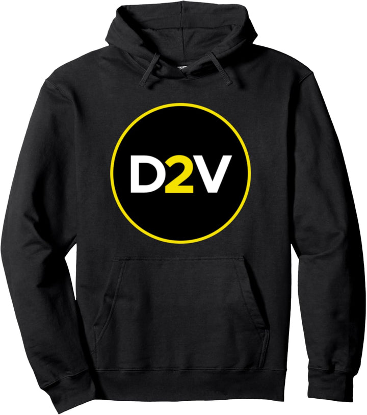 Kreis Mit D Und V Pullover Hoodie