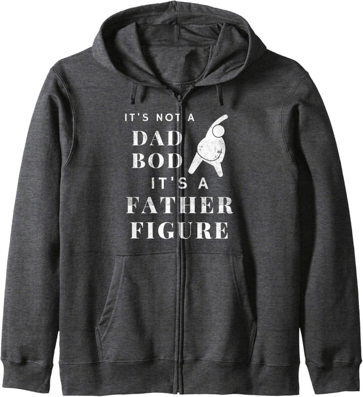 Lustiger Daddio Nicht A Dad Bod It's A Father Figure Kapuzenjacke