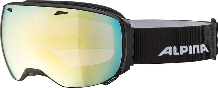 Alpina Unisex Skibrille Skibrille (1er Pack) Einheitsgrösse black matt, Einheitsgrösse black matt
