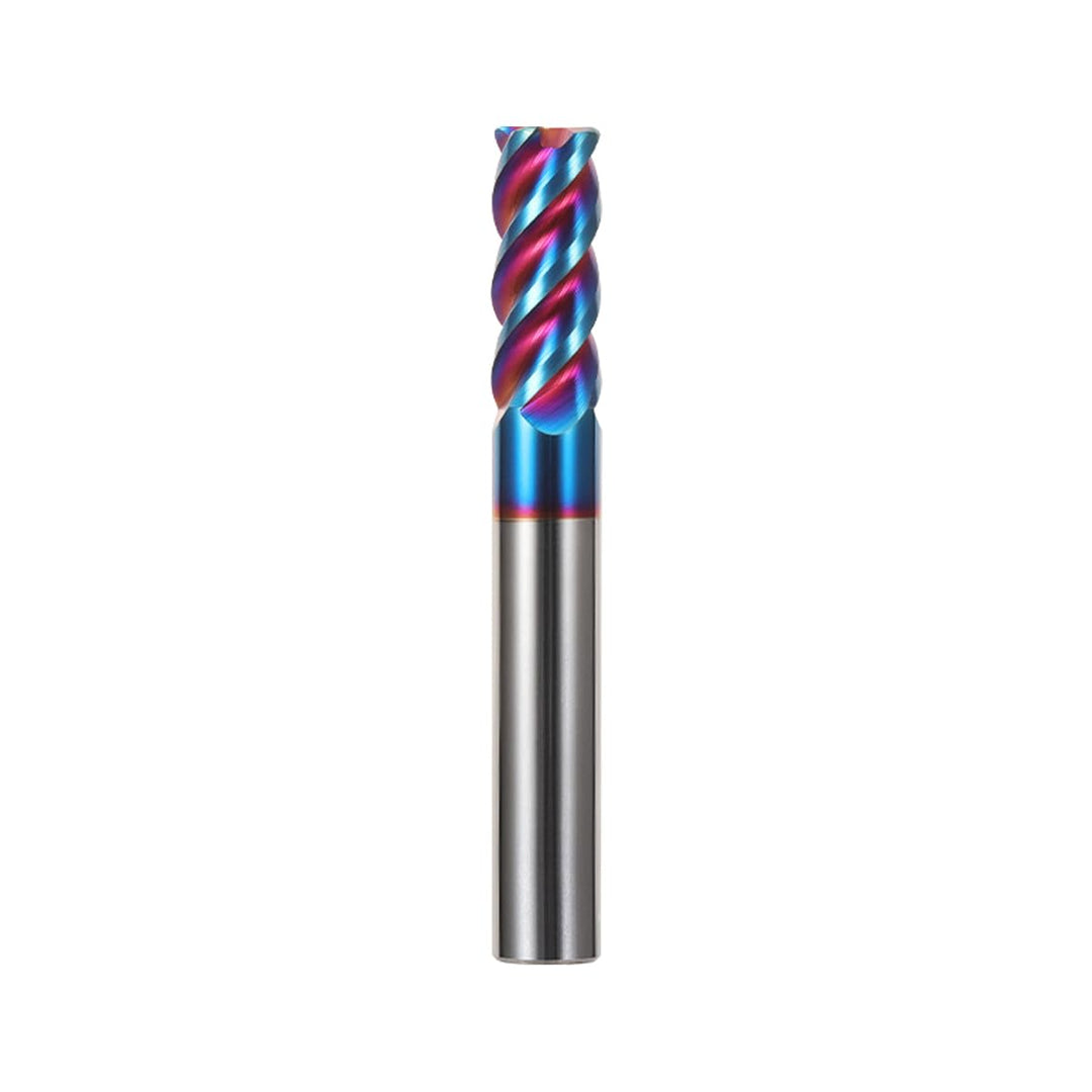Hartmetall Schaftfräser 10.0 * 75mm, 4 Schneiden, NACO4 Beschichtet HRC65, VHM Fräser, CNC Fräser fü