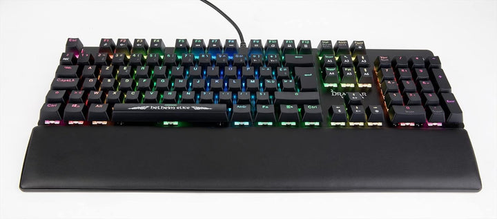 Konix Drakkar Kabelgebundene mechanische Gaming-Tastatur Helheim Elite AZERTY - Volles Anti-Ghosting