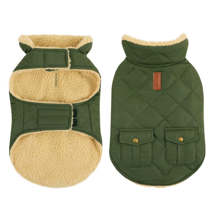 CITÉTOILE Wintermantel Hundemantel, Warme Winterjacken mit Fleece für Hunde,Hundejacke Hundekleidung