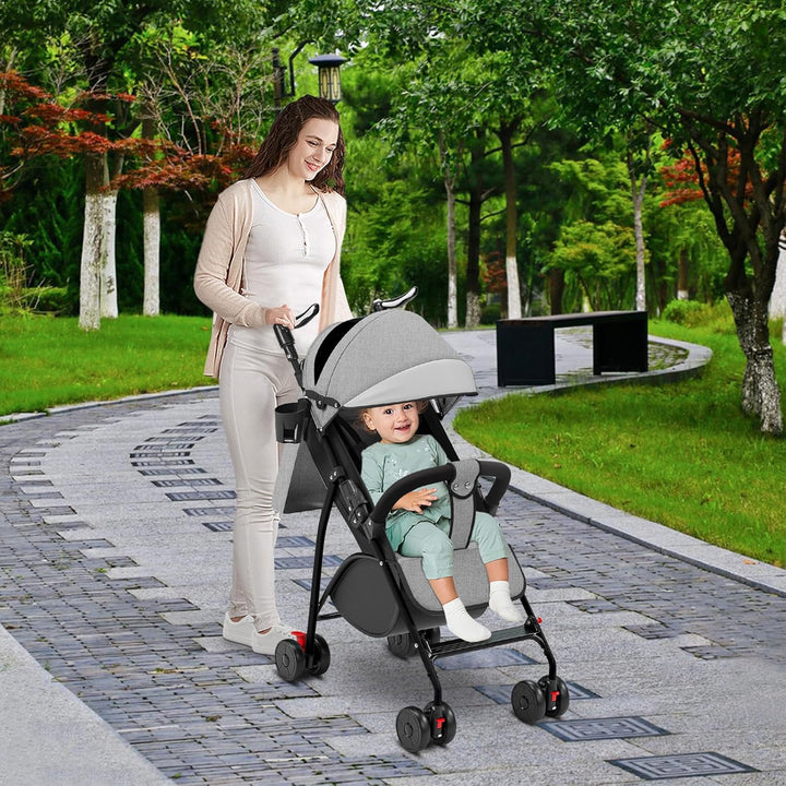 Ingenious Kompakter Buggy, mit Liegeposition, ab Geburt bis 4 Jahre (bis 25 kg), sitzend oder liegen