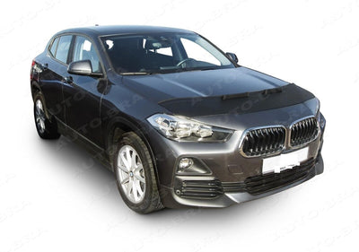 Auto-Bra AB3-00710 kompatibel mit BMW X2 F39 Bj. 2018 - Haubenbra Steinschlagschutz Tuning Bonnet Br