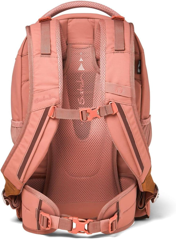 satch Pack Pencil Slider Edition Schulrucksack Set 3tlg. mit Sporttasche (Nordic Coral), Nordic Cora