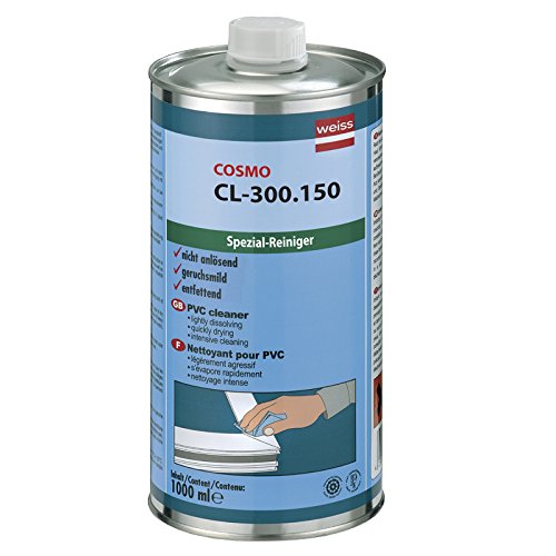 ultraschmale 500024 Reinigungsmittel Aluminium Cosmo Kanister Profile, farblos