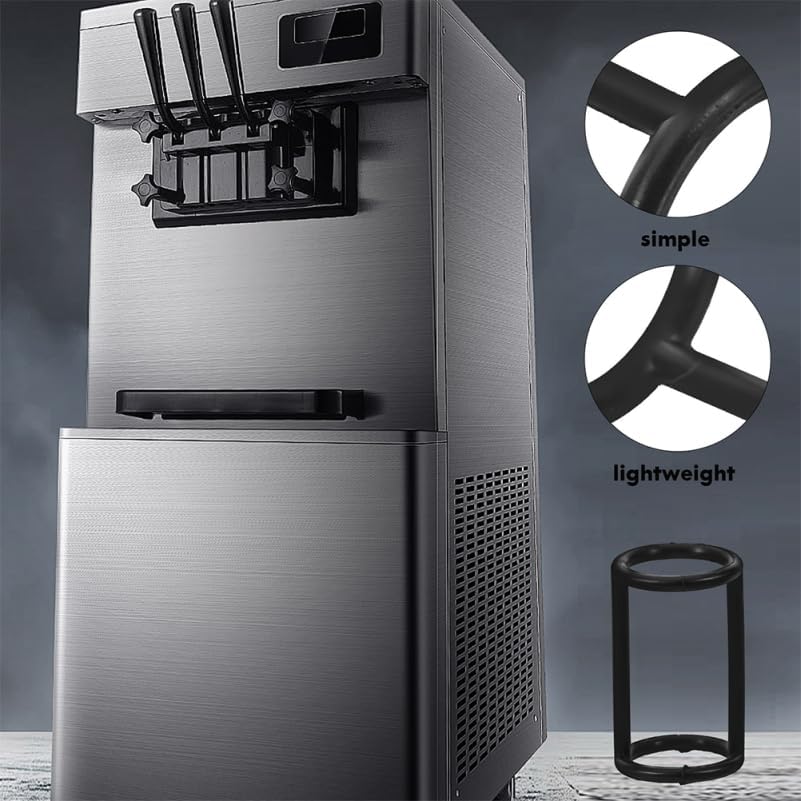 Zerodeko 3 Stück Dichtungsringe Für Eismaschinen Silikon Ersatzdichtungen Verbessern Abdichtung Zube