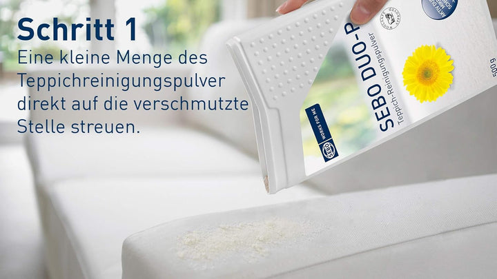 SEBO 0472SE Teppichreiniger, PU Schaum, Mehrfarbig